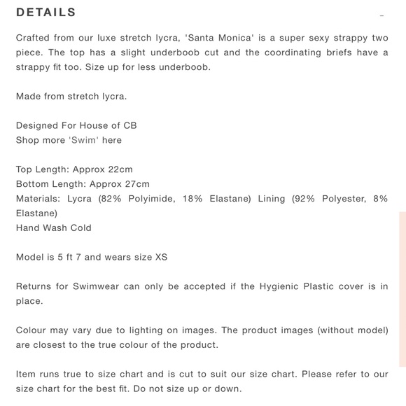 House of CB Santa Monica Black Bikini - Picture 3 of 6